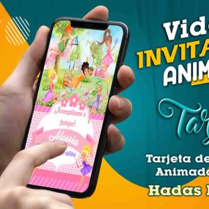 Video Invitación de Hadas Magicas en MP4