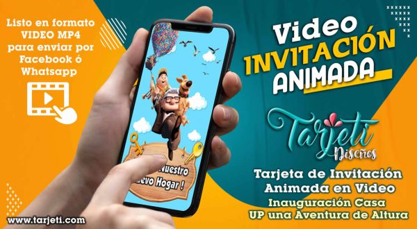 Video Invitación de Inauguración Casa UP una Aventura de Altura en MP4