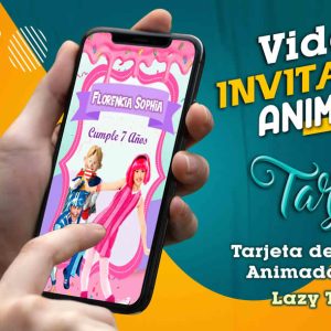 Video Invitación de Lazy Town en MP4