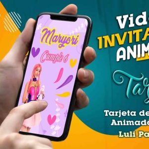 Video Invitación de Luli Pampin en MP4