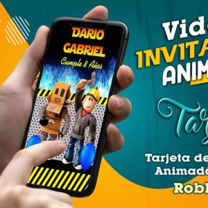 Video Invitación de Roblox 02 en MP4