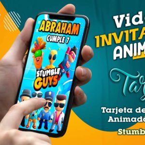 Video Invitación de Stumble Guys en MP4