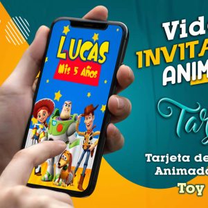 Video Invitación de Toy Story en MP4