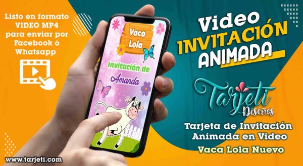 Video Invitación de Vaca Lola Nuevo en MP4