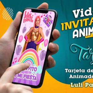 Video Invitación de Luli Pampin 02 en MP4