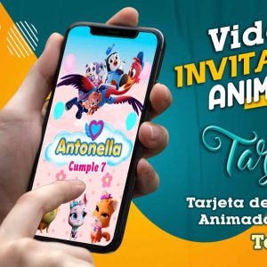 Video Invitación de Tots en MP4