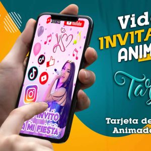 Video Invitación de Kimberly Loaiza 02 en MP4