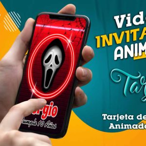 Video Invitación de Scary Movie en MP4