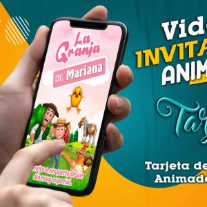Video Invitación de Granja Zenon Mujer en MP4